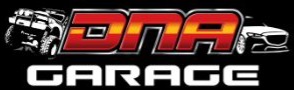 Logo for DNA garage in tweed heads.